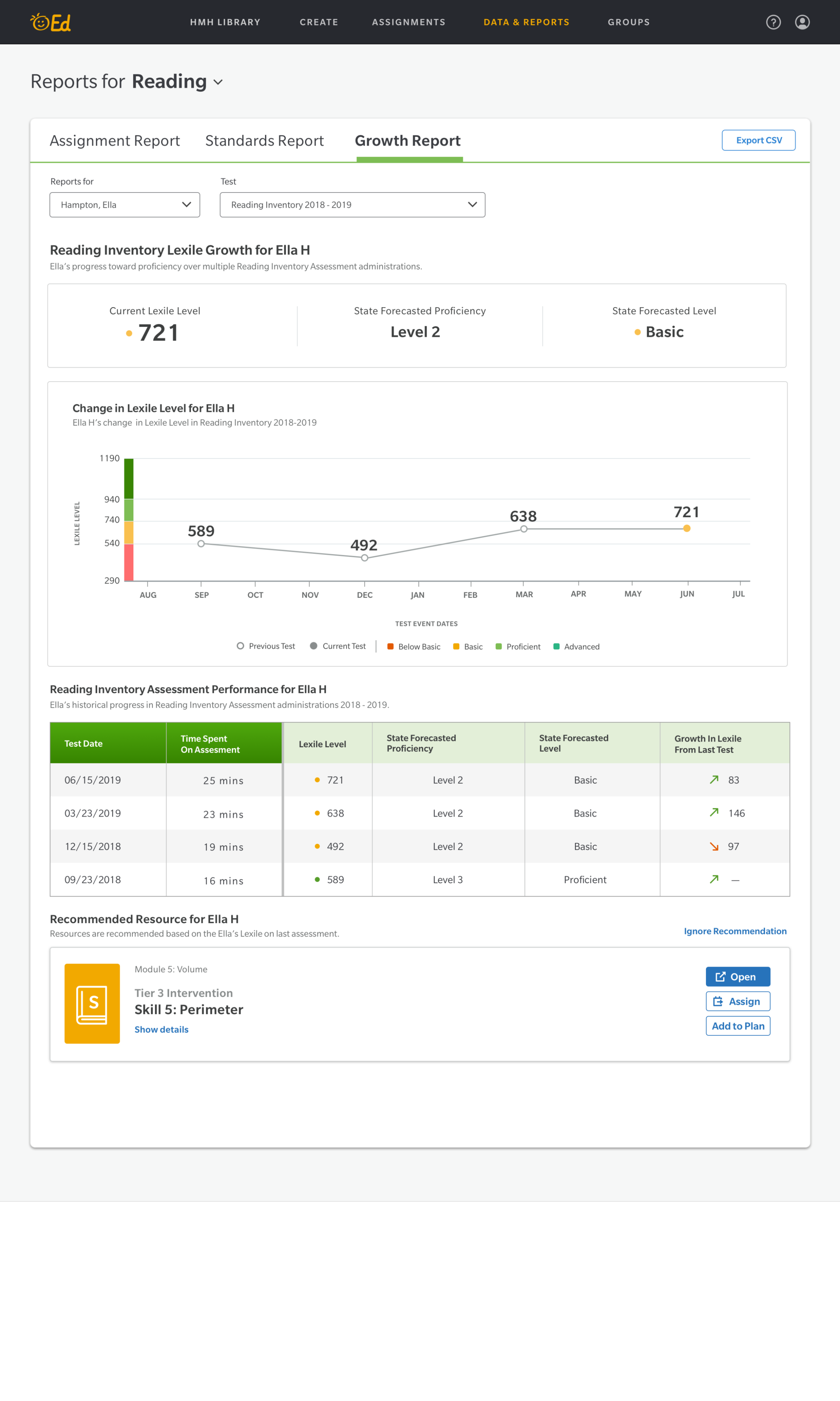 Graphic depicting a hexagonal cropped photo of an interior room design with grid lines along its borders.