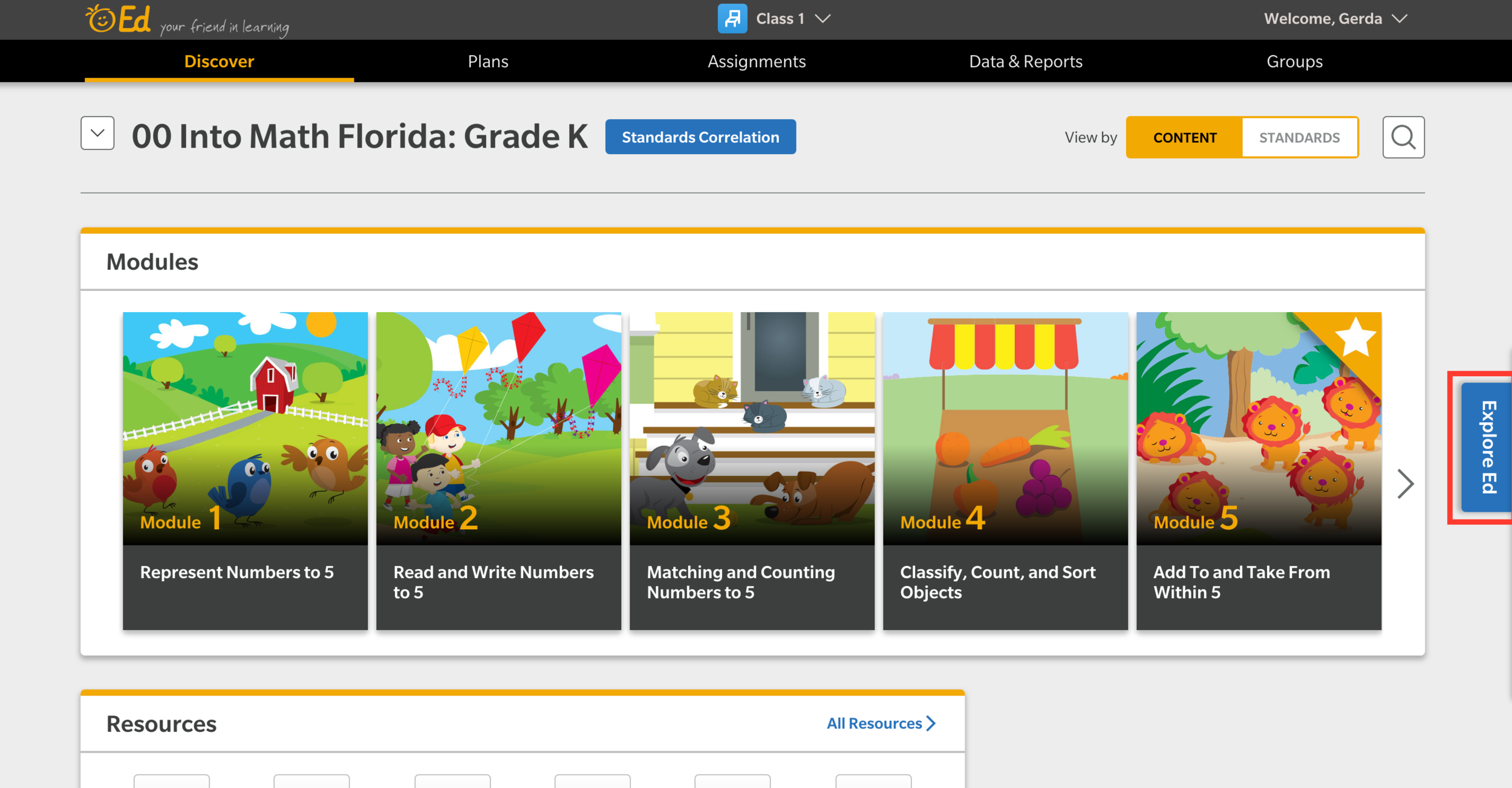 Graphic depicting a hexagonal cropped photo of an interior room design with grid lines along its borders.